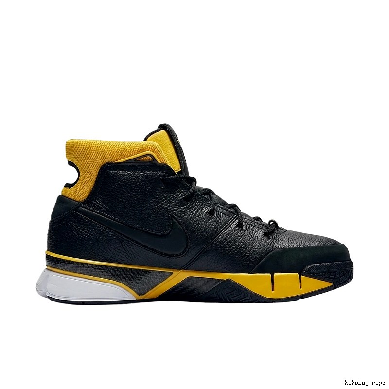 Nike Basketball Shoes Black and Yellow Cool Style