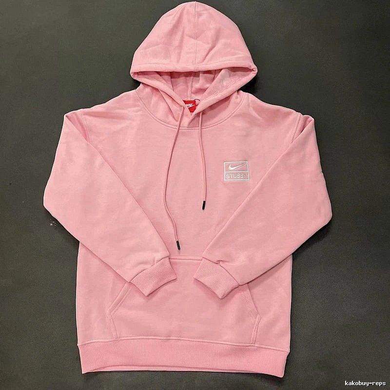Nike Pink Zip Hoodie Casual Layering Swoosh