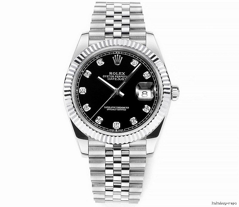 Occasion Rolex Datejust Automatic Watch - Silver And Black