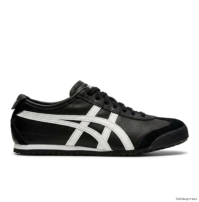 Onitsuka Tiger black and white retro style board shoes