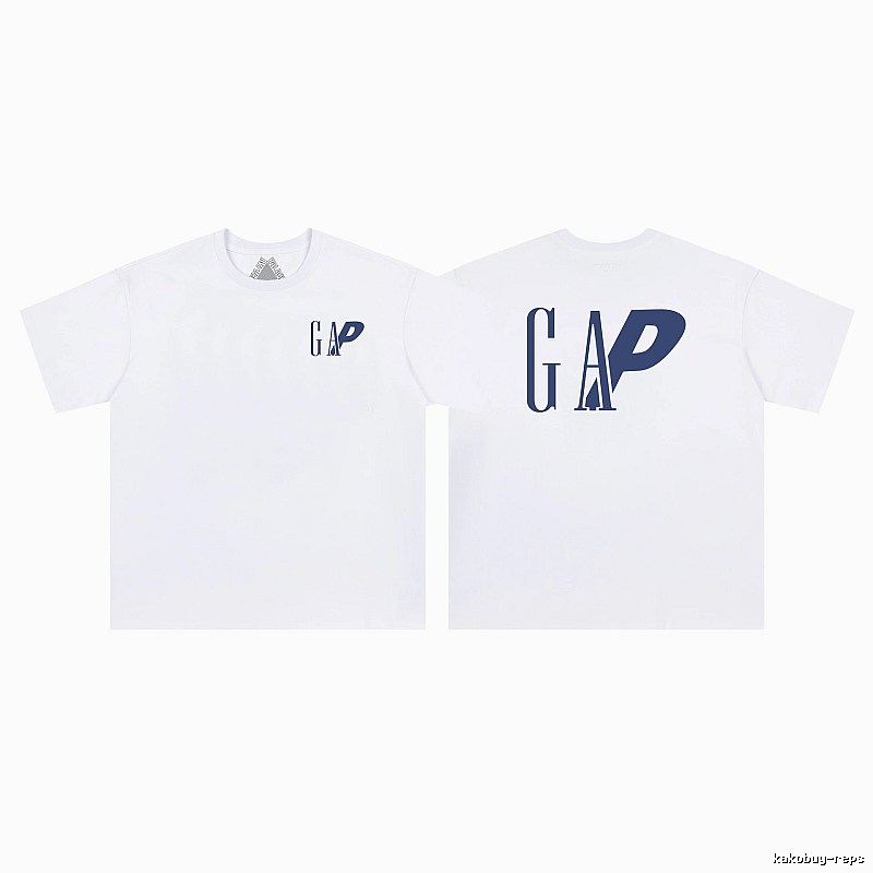 Palace x GAP Street Style White Short-Sleeve T-Shirt