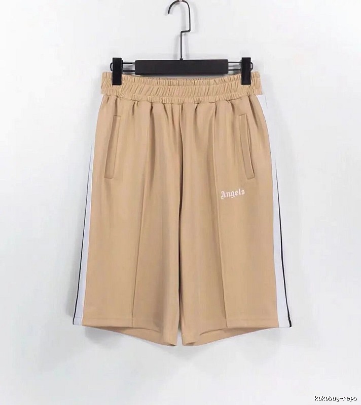 Palm Angels Statement Track shorts Black Side Stripe for Easy Pairing