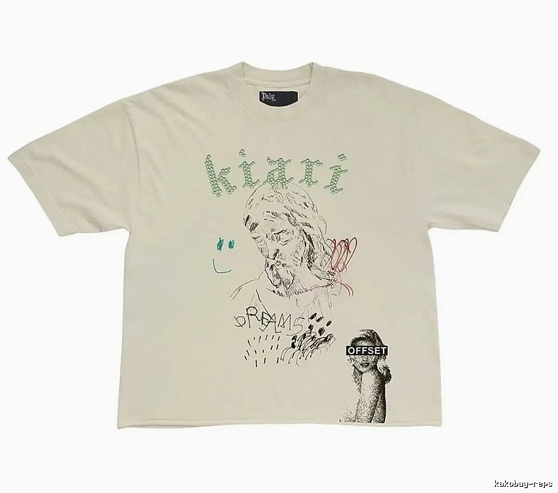 Paly Hollywood Graffiti Street Style Off-white T-shirt