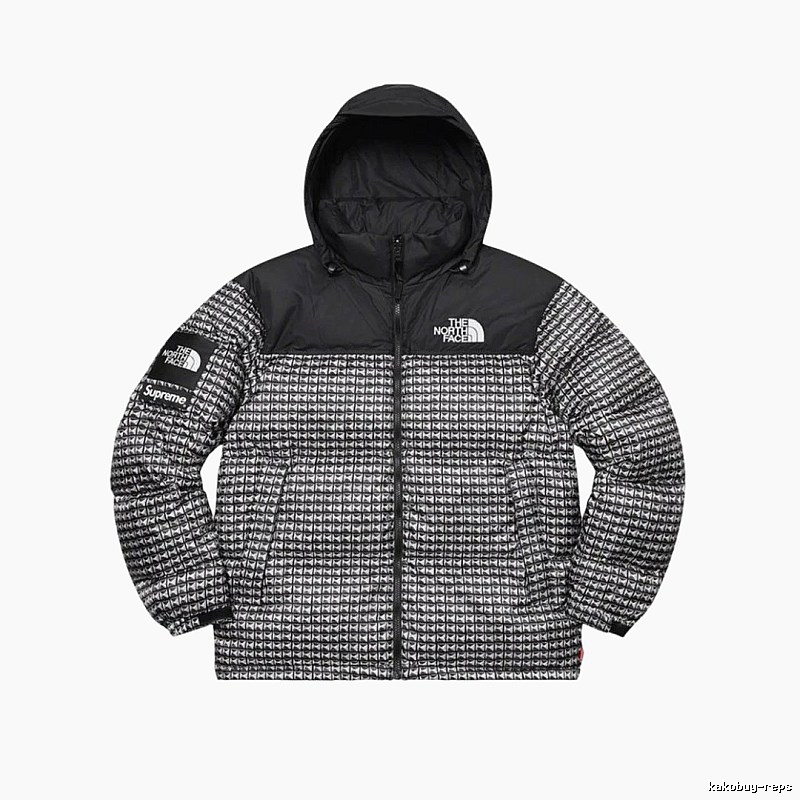 Pattern Logo The North Face Puffer Jacket for Photo Ready Looks