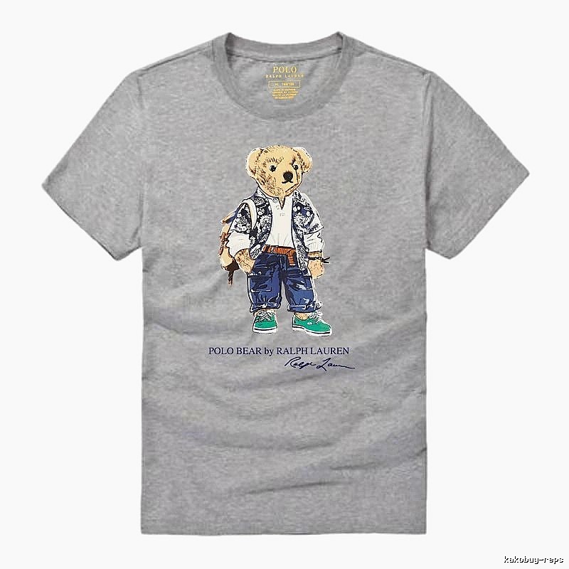 Ralph Lauren Polo Bear Heather Grey T-shirt