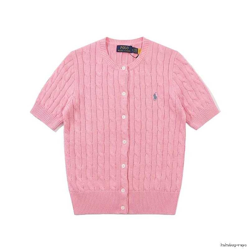 Ralph Lauren Polo pink knitted cardigan