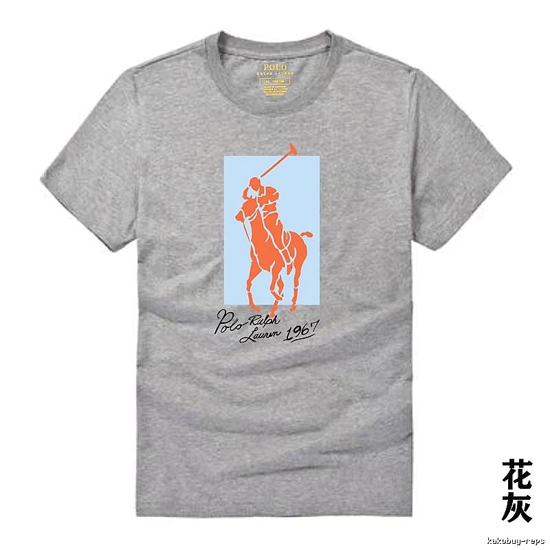 Ralph Lauren Polo Series Heather Gray T-shirt