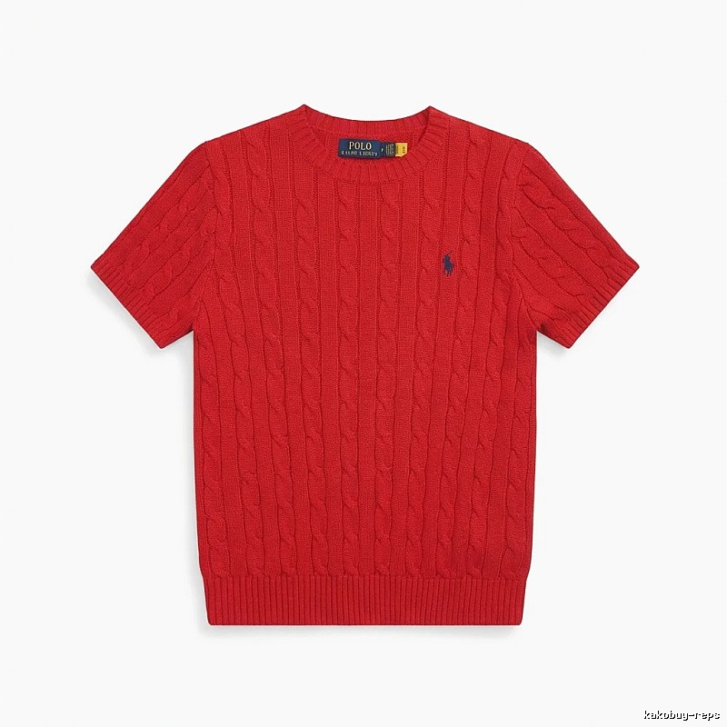Ralph Lauren Polo Series Red Knitwear