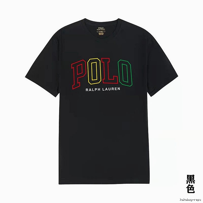 Ralph Lauren POLO-style black T-shirt