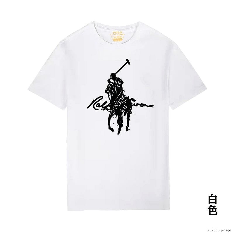 Ralph Lauren Polo-style white T-shirt