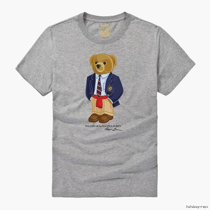 Ralph Lauren Polo Teddy Bear Ash Grey T-shirt
