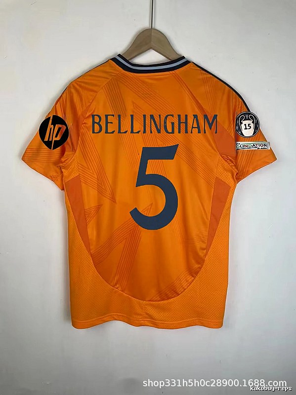 Real Madrid Sport Bellingham #5 soccer jersey White Real Madrid for Collection Drops