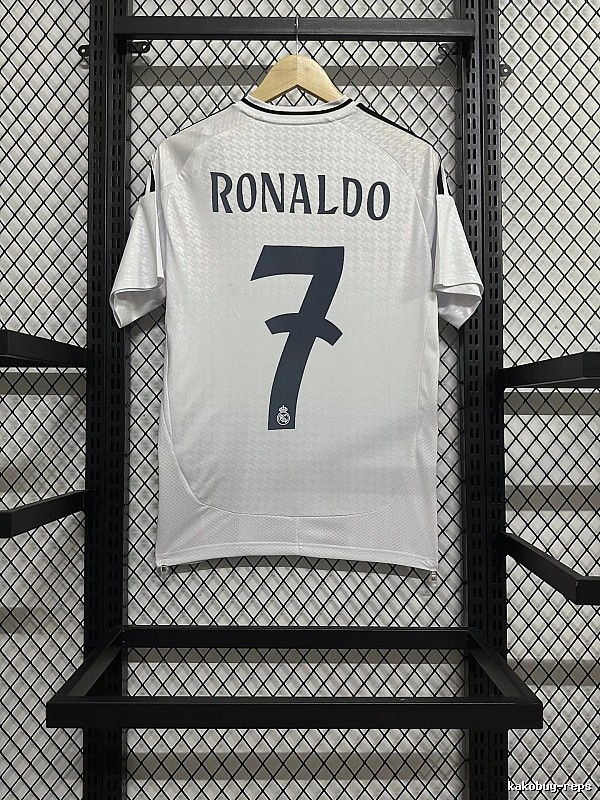 Real Madrid Streetwear Home soccer jersey White Real Madrid with Logo Accent Select Edition