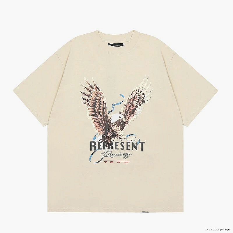 Represent Flying Eagle Vintage Beige T-Shirt