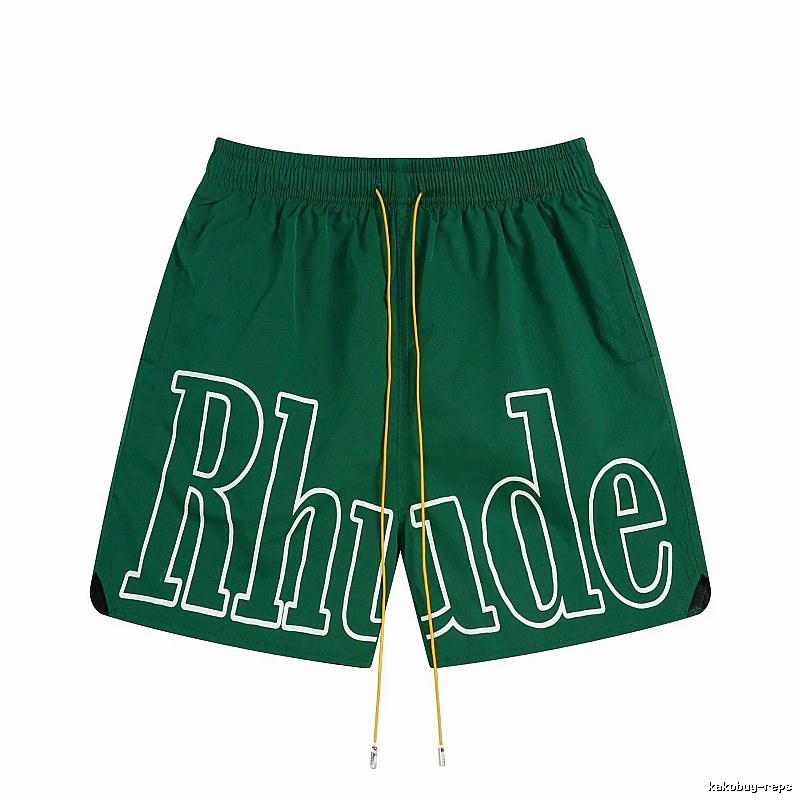 RHUDE letter trendy brand style shorts