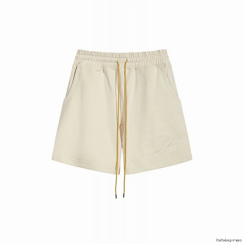 RHUDE's simple and casual style off-white shorts