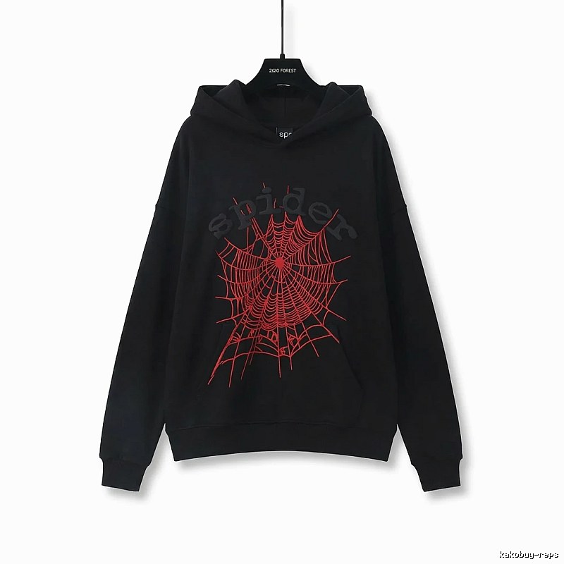 Sp5der cobweb - style black sweatshirt
