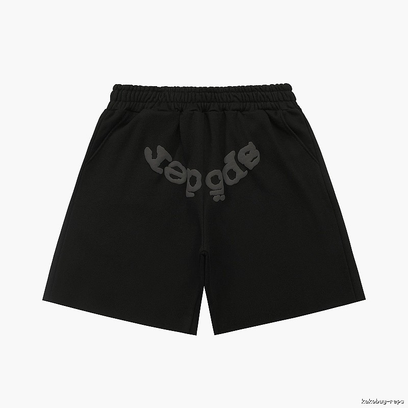 Sp5der letter trendy brand style shorts
