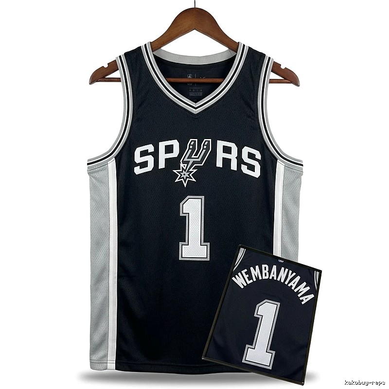 Spurs' Wembanyama-style jersey
