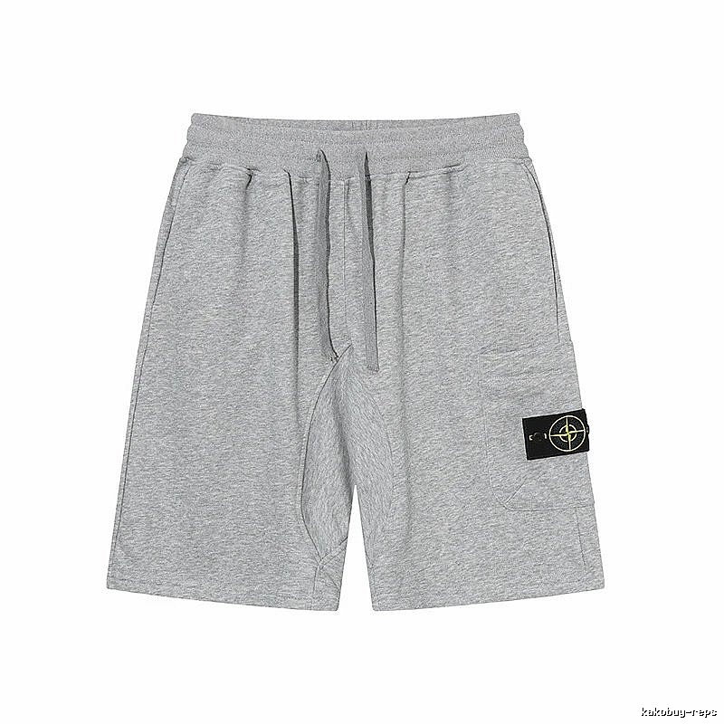 Stone Island Classic Collection Casual Style Grey Shorts