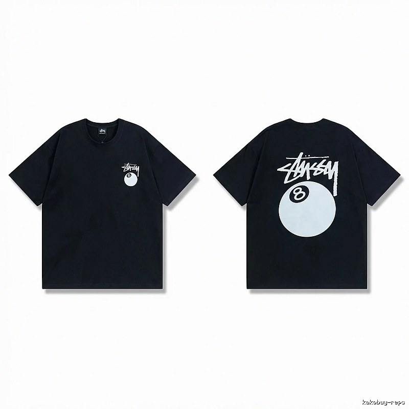 Stussy 8-Ball Series Black T-shirt