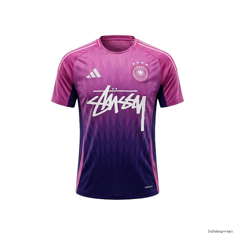 Stussy Gradient Style Pink-Purple T-shirt