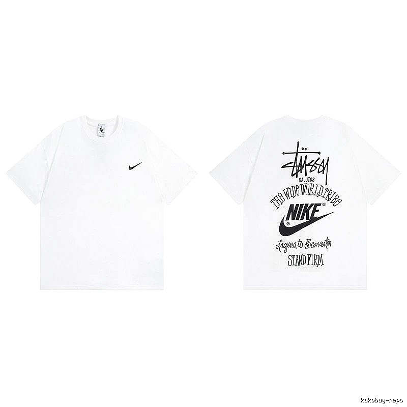 Stussy White Spider Graphic T-Shirt Poolside Style Logo