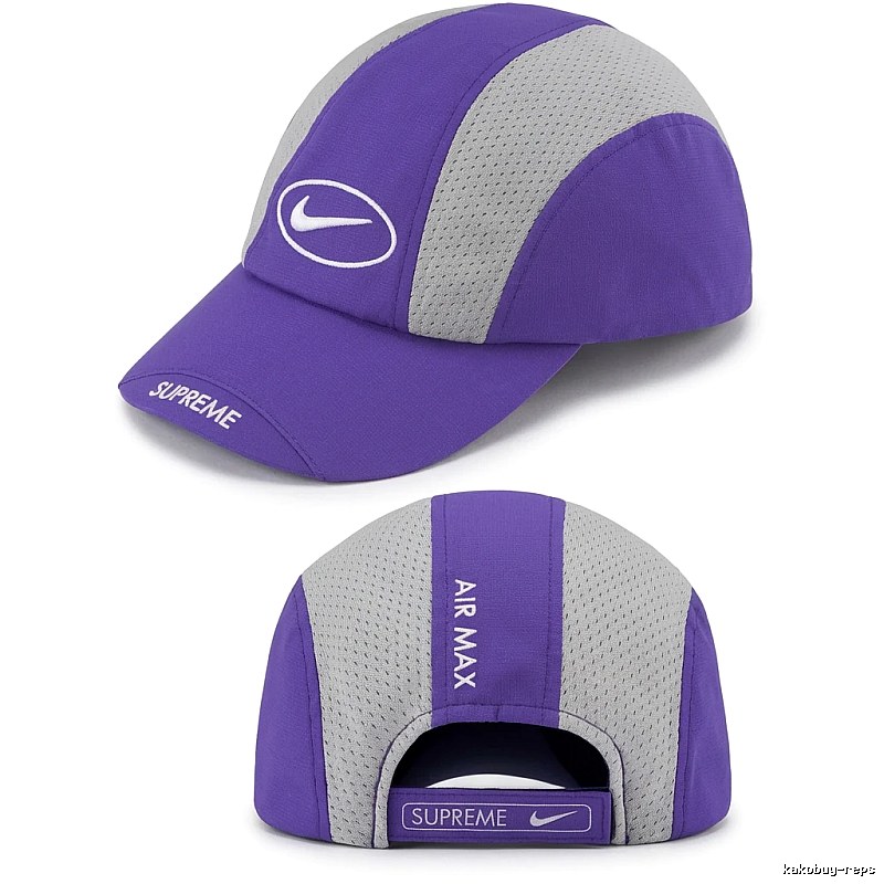 Supreme AIR MAX Purple Baseball Cap