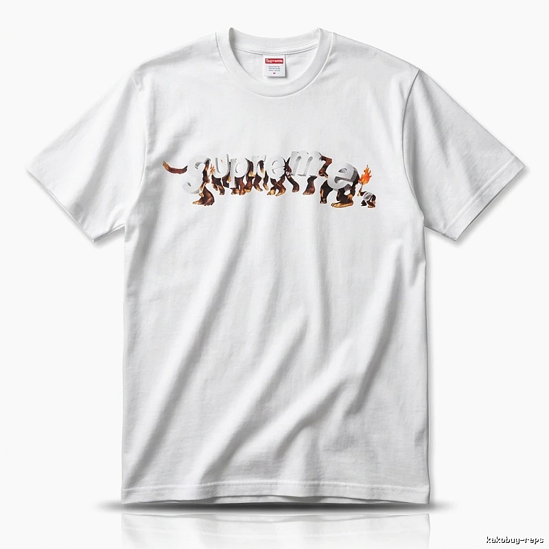 Supreme Animal Print White T-shirt