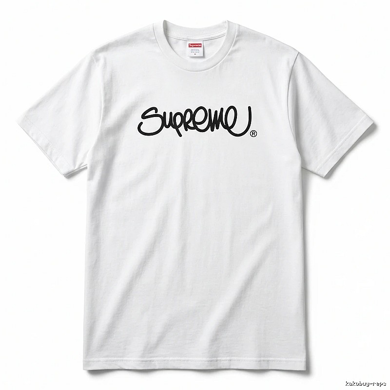 Supreme basic white T-shirt