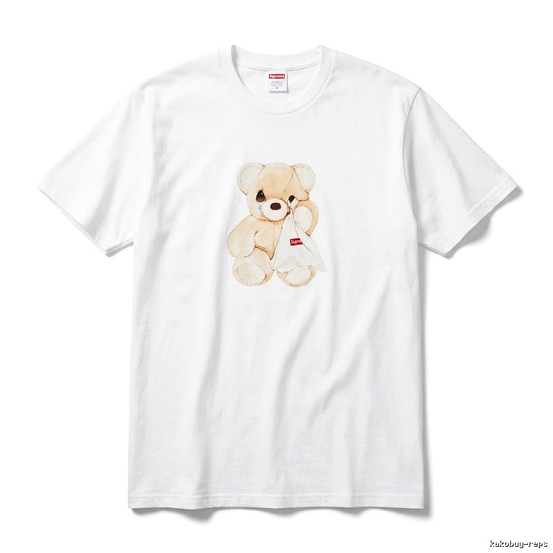 Supreme Bear Trend Brand White T-shirt