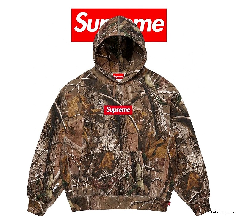 Supreme Camo Hooded Sweatshirt with Red Hoodie for Cold Weather