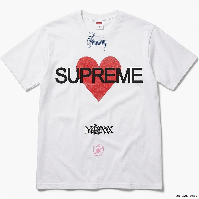 Supreme Love Trendy White T-shirt