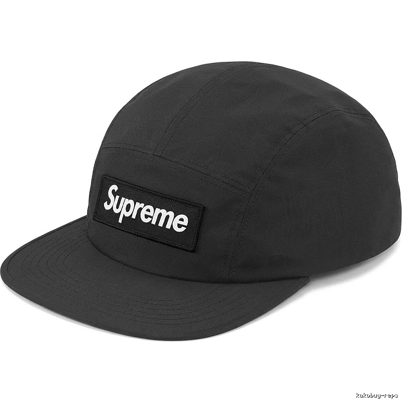 Supreme minimalist style black hat