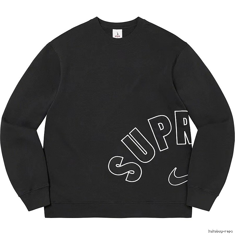 Supreme Resort Logo hoodie Gray Red Oversized with Premium Look