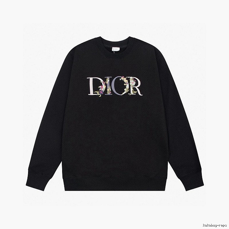 Sweatshirt by Dior with Black Sweatshirt with Dior Floral
