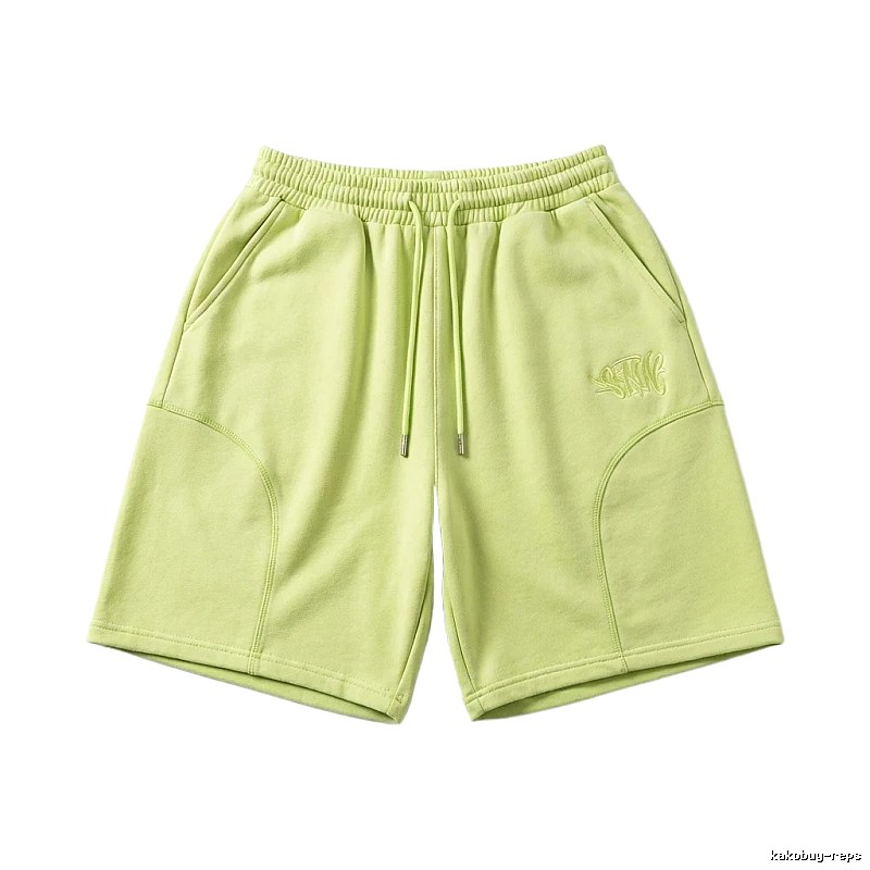 SynaWorld casual light green shorts