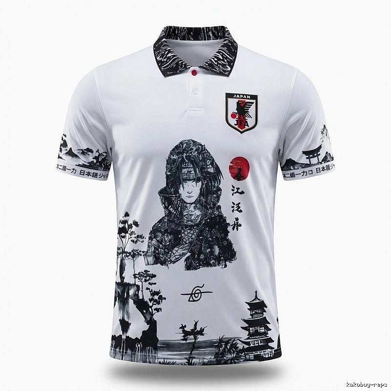 Tokyo Ghoul wind white short-sleeved shirt.