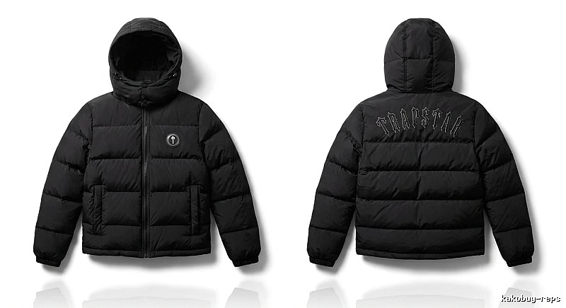 Trapstar Black Trendy and Cool Down Jacket