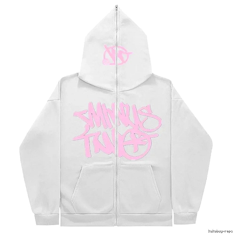 Trapstar Daily Graphic zip hoodie Black Zip Pink with Visual Detail