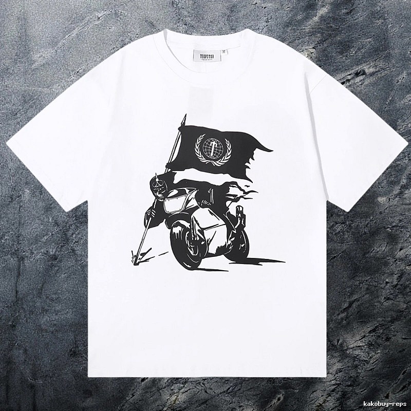 Trapstar Gift Ready Keys graphic T-shirt Black White Key with Standout Detail