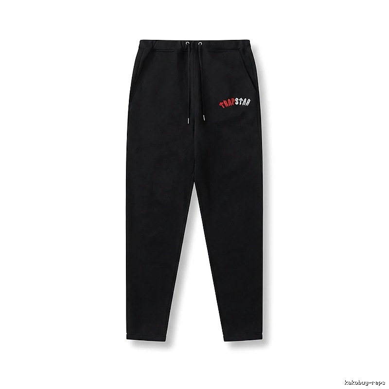 Trapstar minimalist style black sweatpants