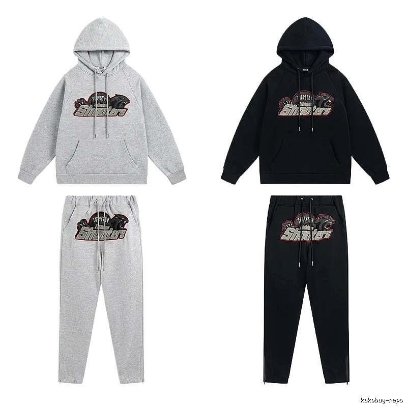 Trapstar sporty grey/black suit set