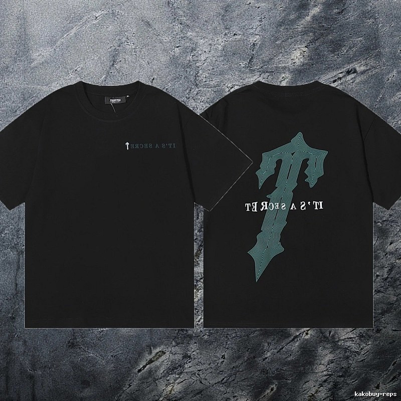 Trapstar Travel Keys graphic T-shirt Black White Key with Modern Look