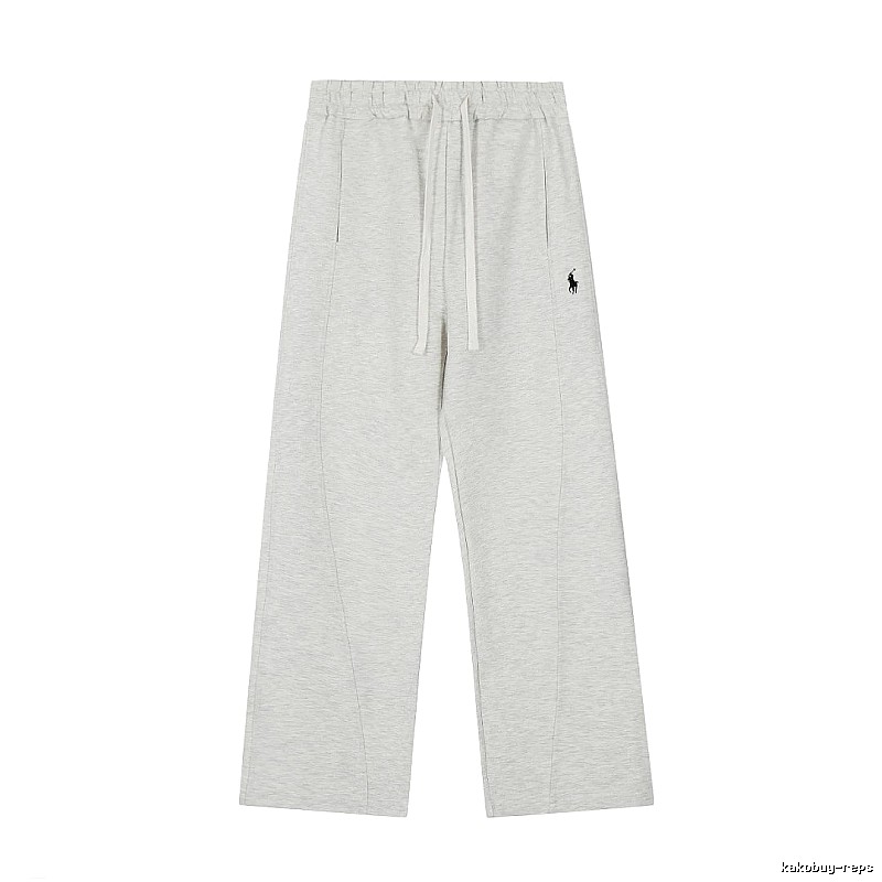 Travel RalphLauren Wide-Leg Sweatpants with small pony mark and relaxed drawstring waist
