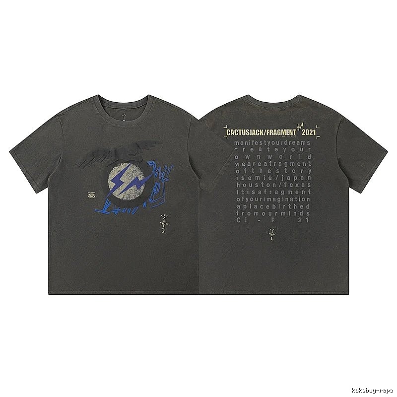 Travis Scott Premium Style Graphic T-shirt Brown Travis Scott for Minimal Outfits