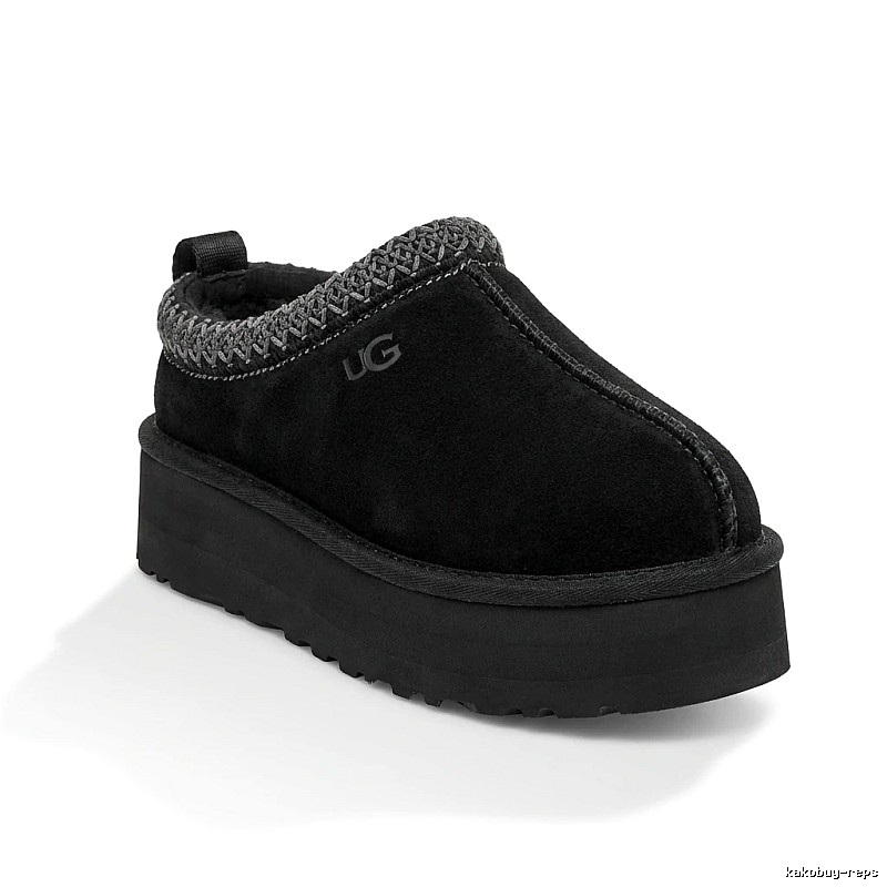 UGG thick-soled retro-style black boots