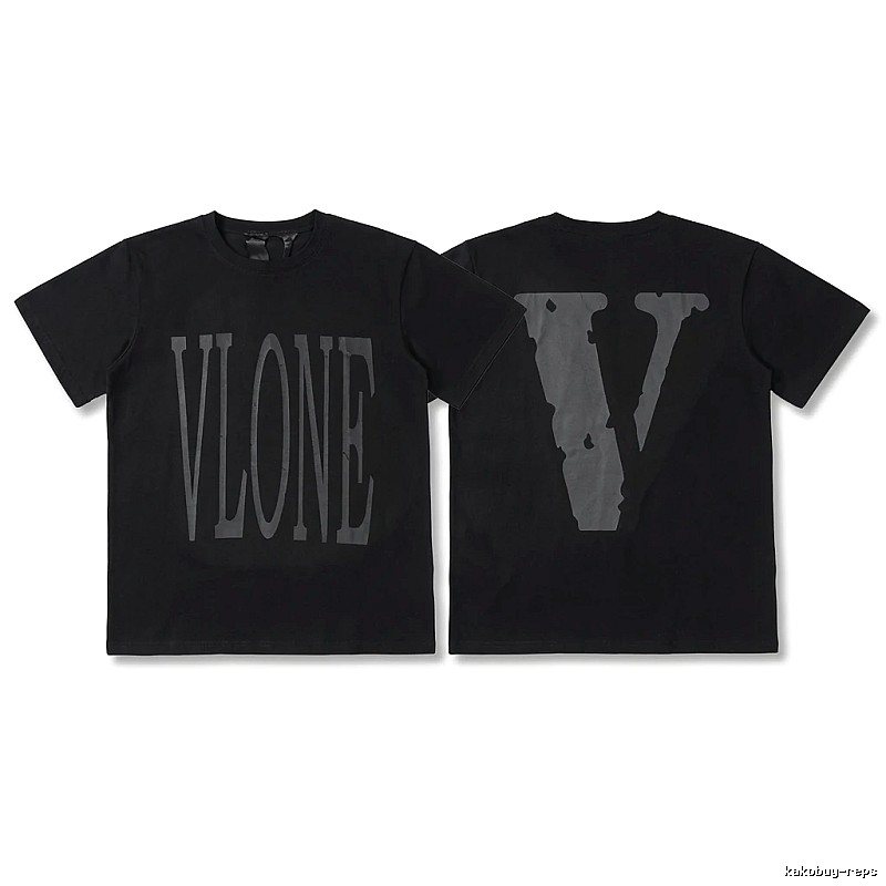 Vlone minimalist style black T-shirt