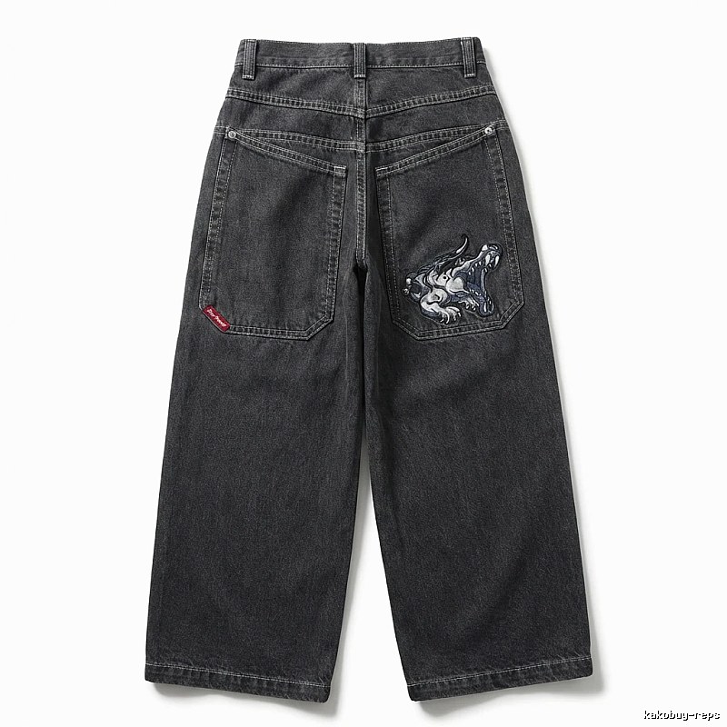 Y2K dark style jeans